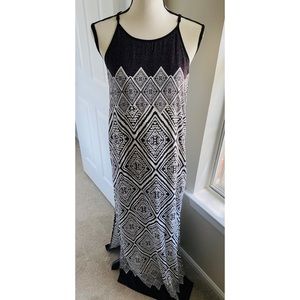 Ya Los Angles maxi dress‎ with side splits, New
